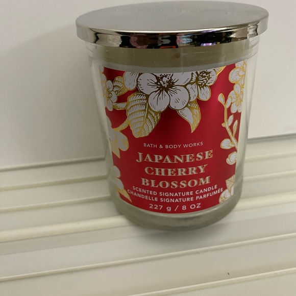 Japanese cherry blossom Single wick candle. New. - Picture 4 of 5